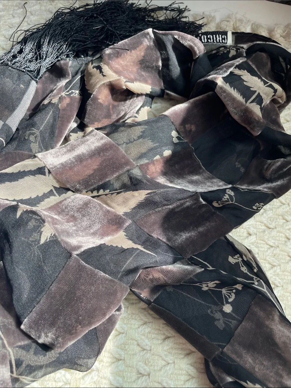 Chicos sheer scarf